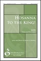 Hosanna to the King! SATB choral sheet music cover